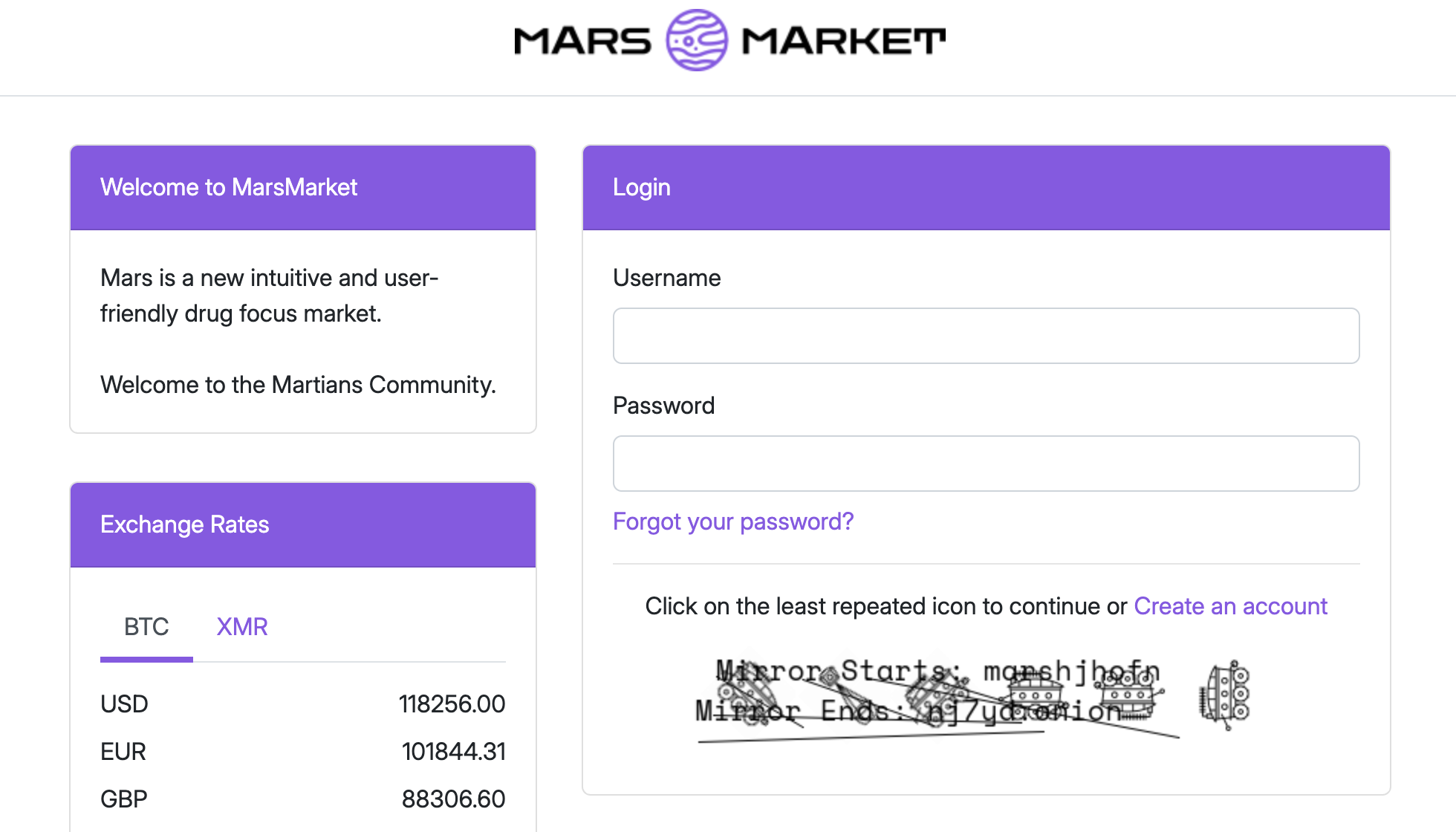 How to use Mars Market